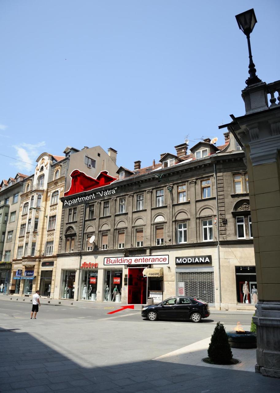 Apartment Vatra Saraybosna Dış mekan fotoğraf